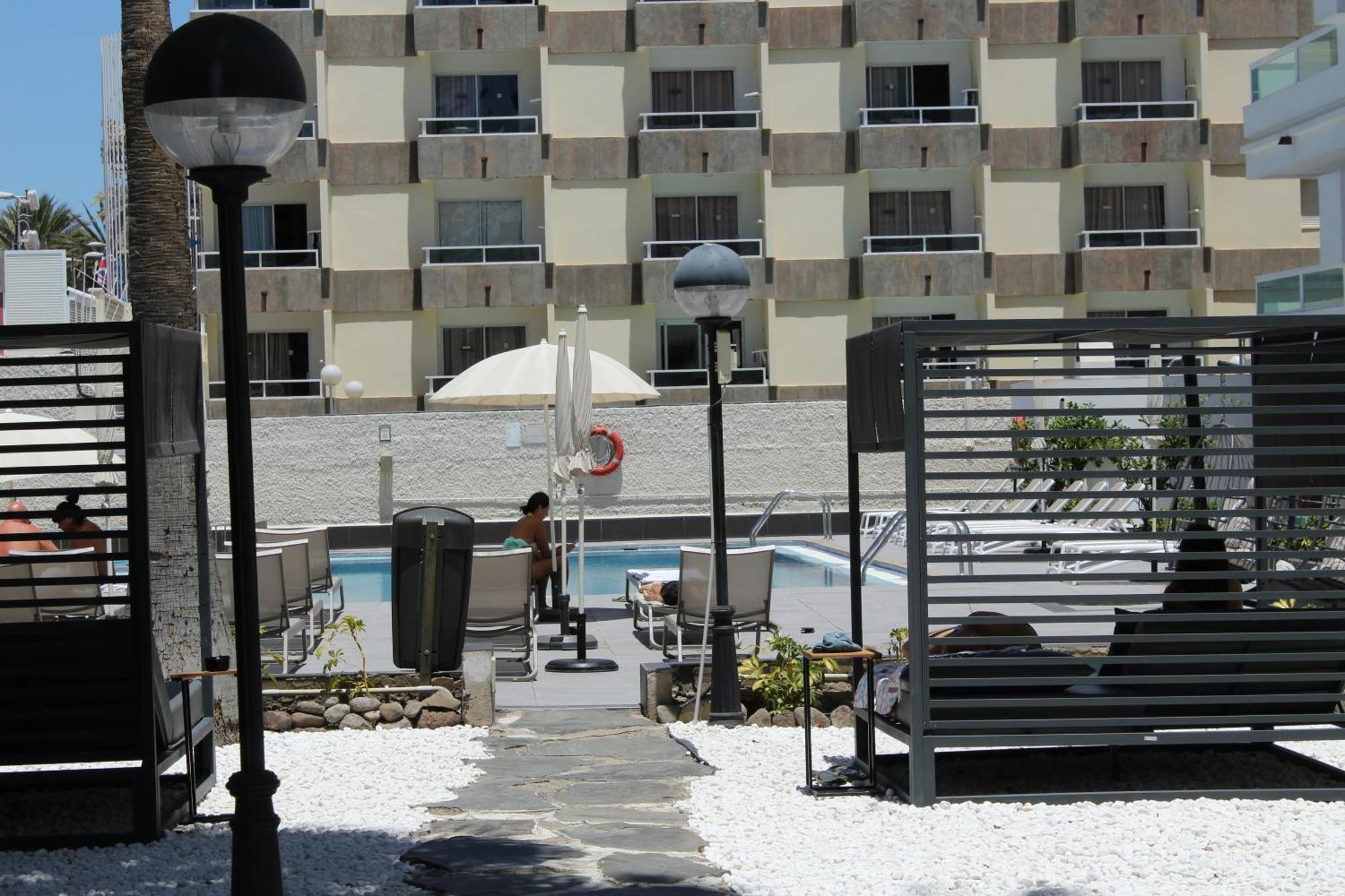Apartamentos Fayna Playa del Inglés Exterior foto