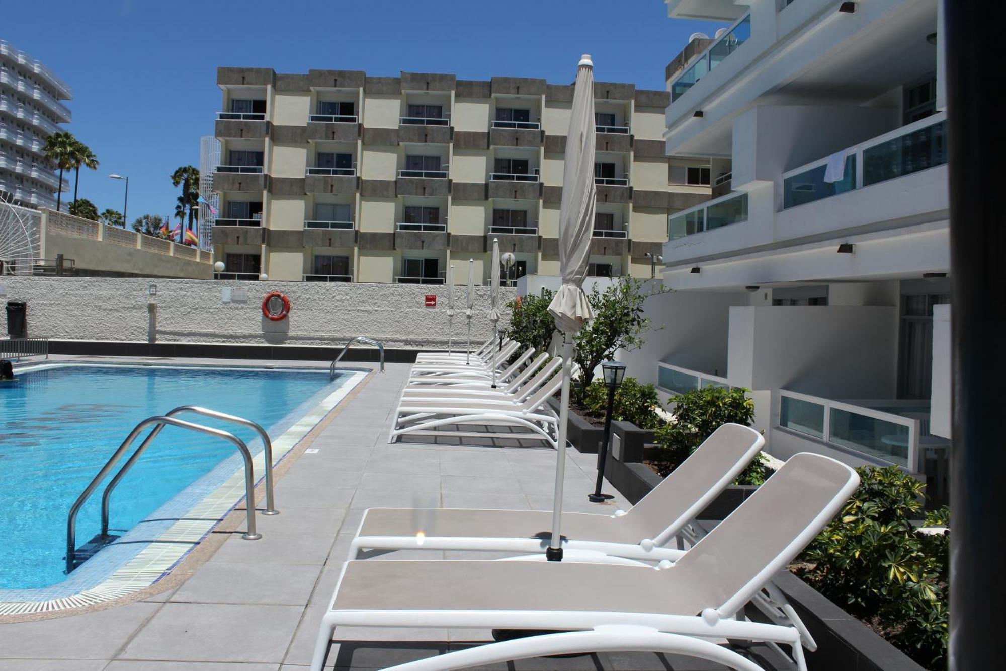 Apartamentos Fayna Playa del Inglés Exterior foto